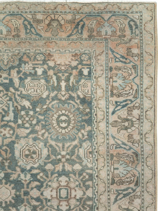 Vintage Persian Malayer Small Room Size Carpet, No.28798 - Gsblank