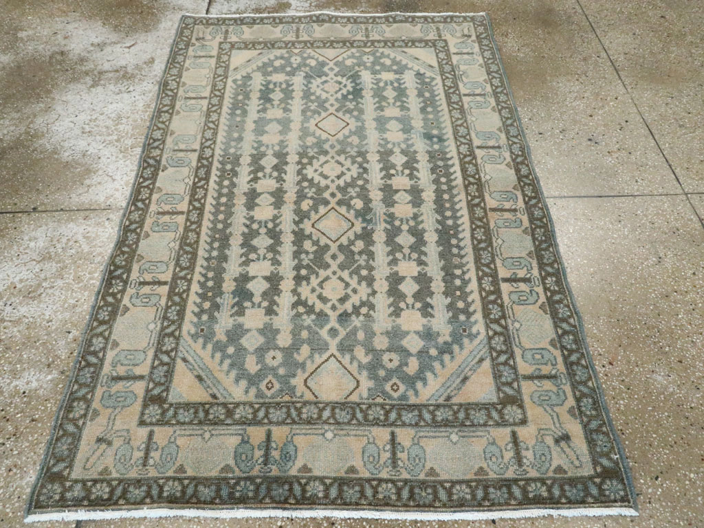 Vintage Persian Malayer Rug, No.28800 - Gsblank