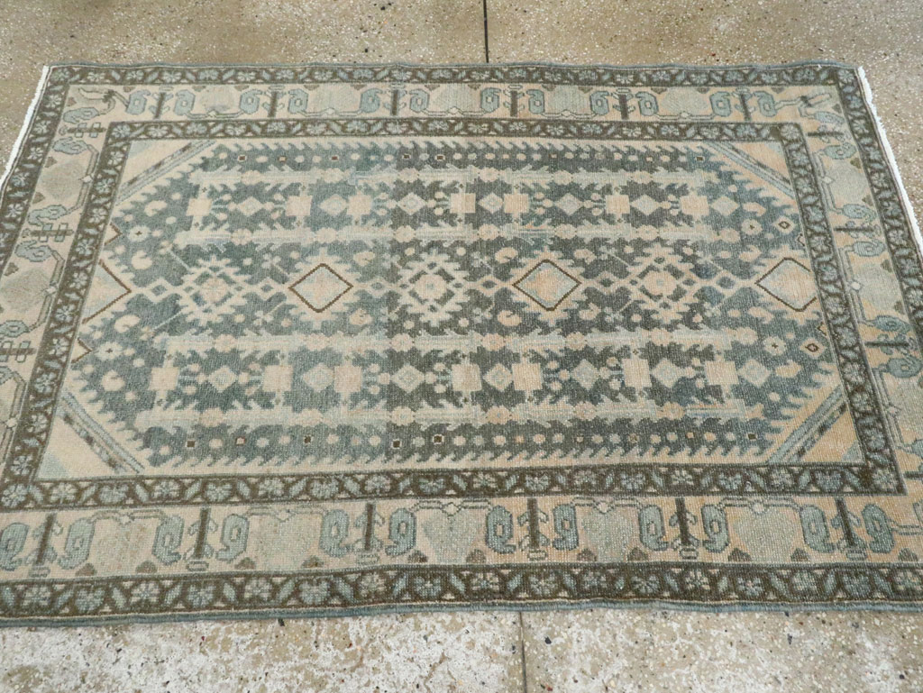 Vintage Persian Malayer Rug, No.28800 - Gsblank
