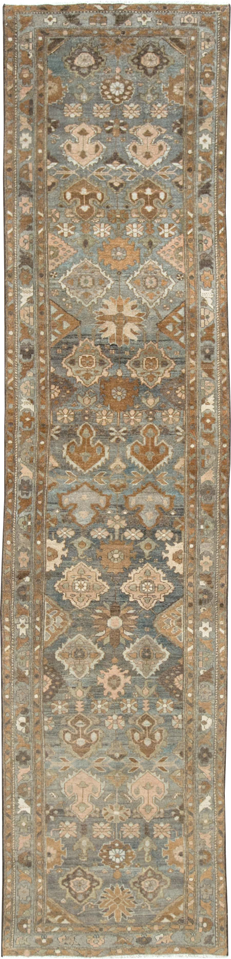 Vintage Persian Malayer Long Runner, No.28801 - Gsblank
