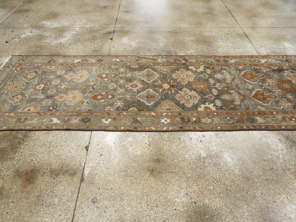 Vintage Persian Malayer Long Runner, No.28801 - Gsblank