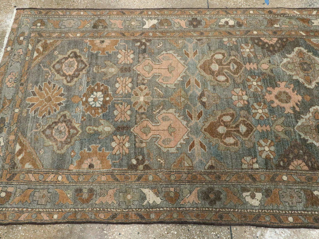 Vintage Persian Malayer Long Runner, No.28801 - Gsblank