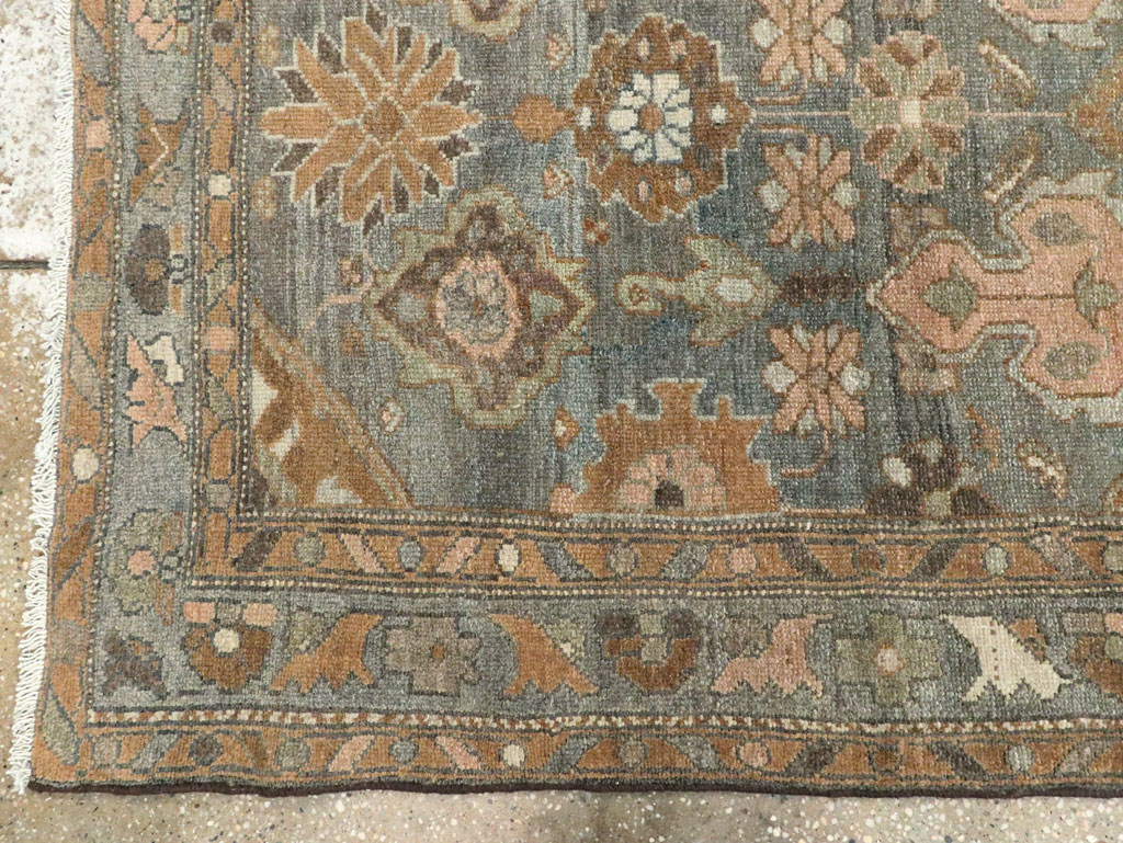 Vintage Persian Malayer Long Runner, No.28801 - Gsblank