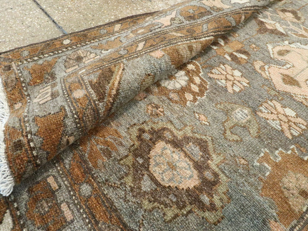 Vintage Persian Malayer Long Runner, No.28801 - Gsblank