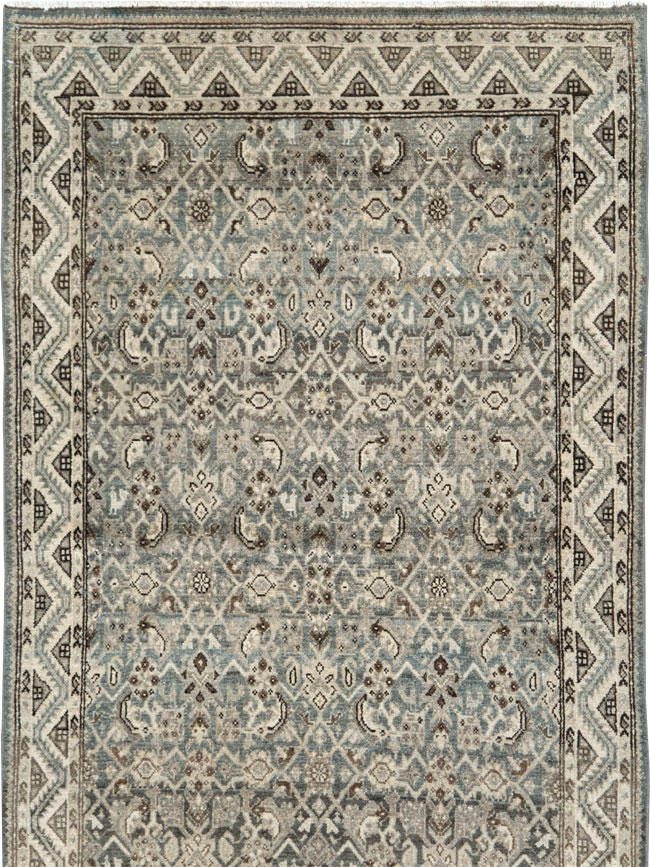 Vintage Persian Malayer Runner, No.28802 - Gsblank