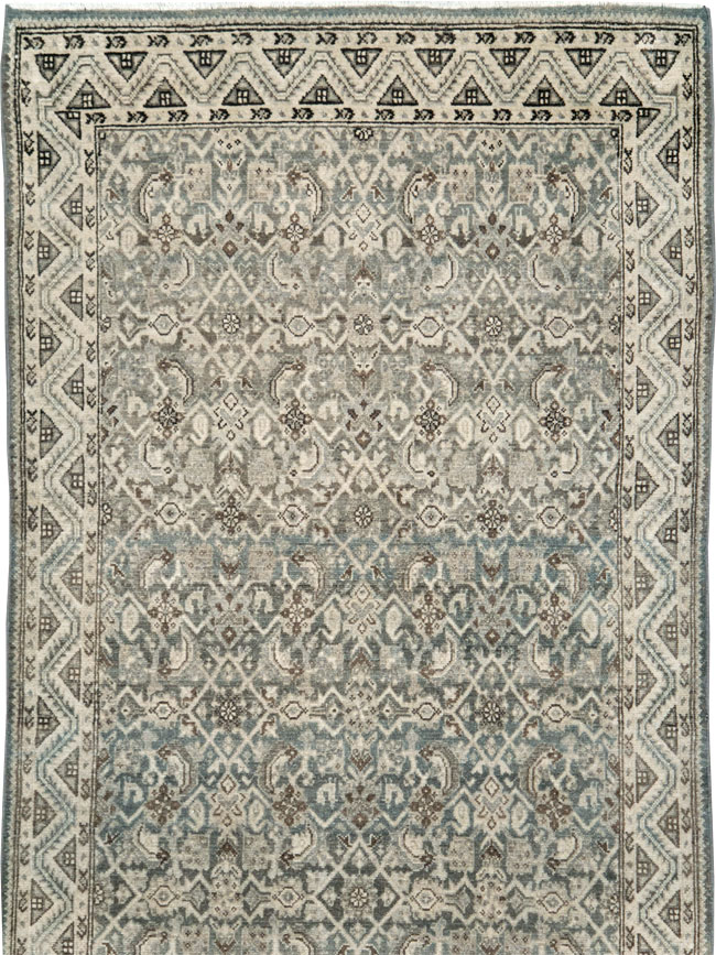 Vintage Persian Malayer Runner, No.28802 - Gsblank