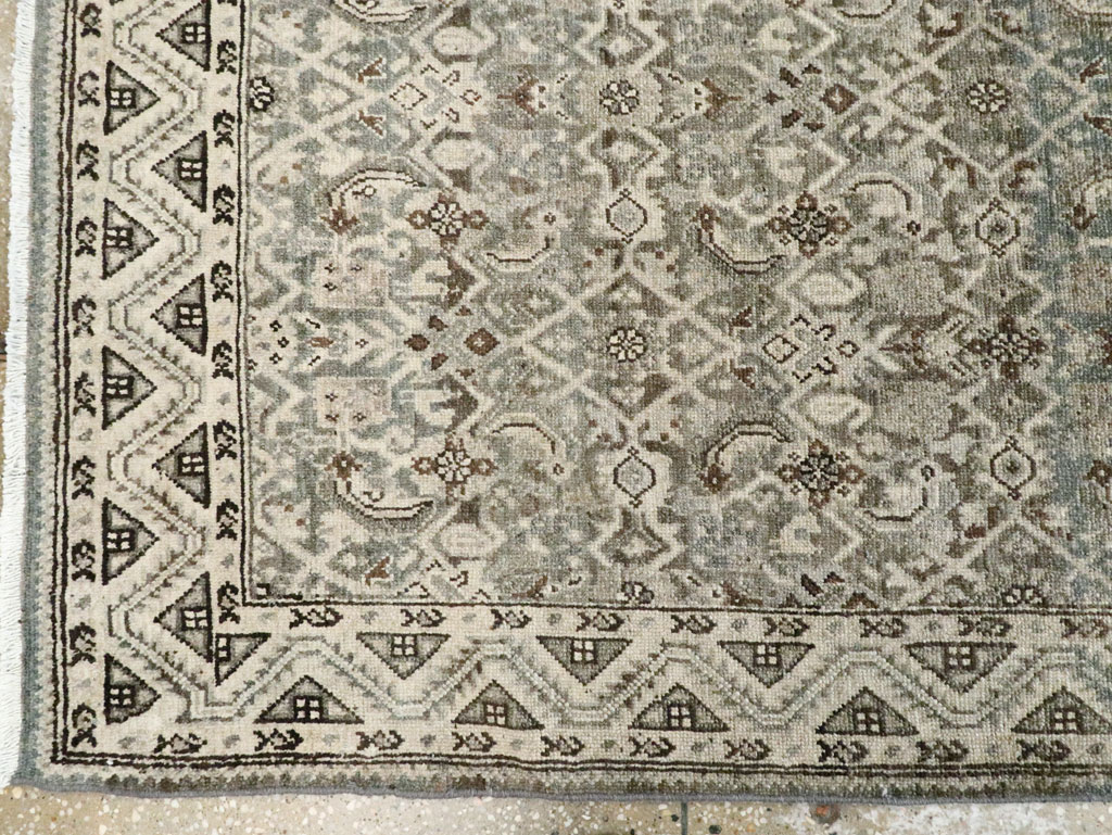 Vintage Persian Malayer Runner, No.28802 - Gsblank