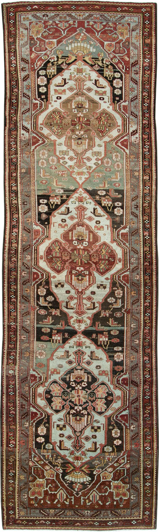 Antique Persian Malayer Runner, No.28805 - Gsblank