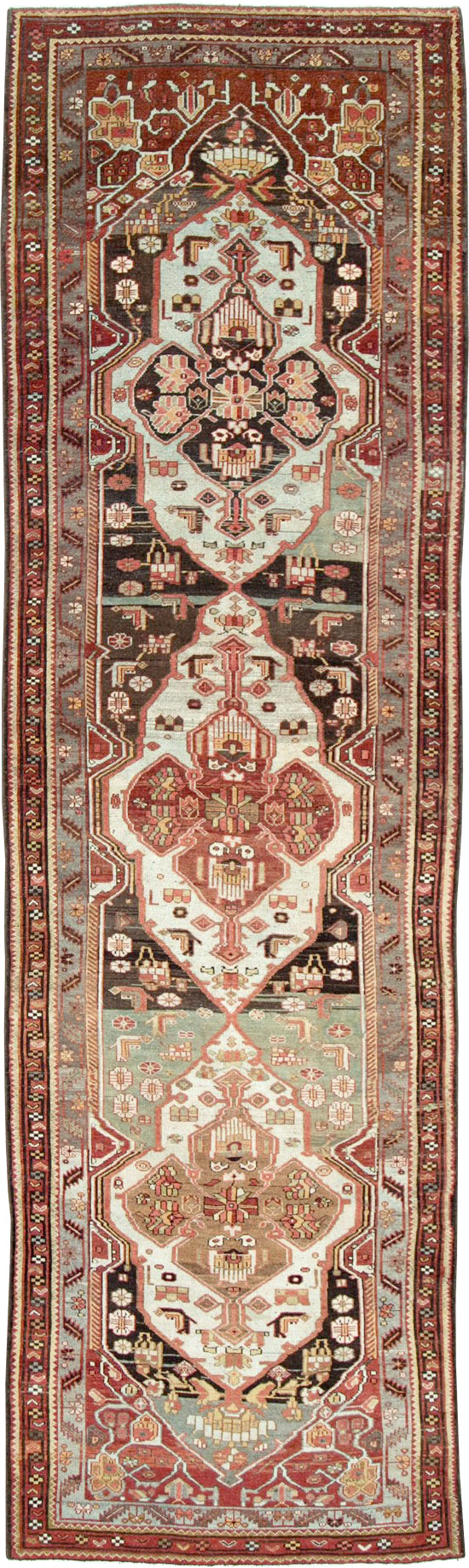 Antique Persian Malayer Runner, No.28805 - Gsblank