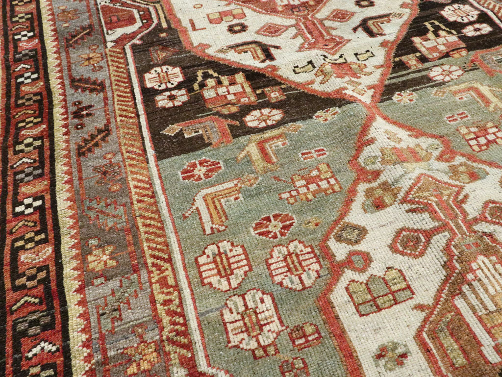 Antique Persian Malayer Runner, No.28805 - Gsblank