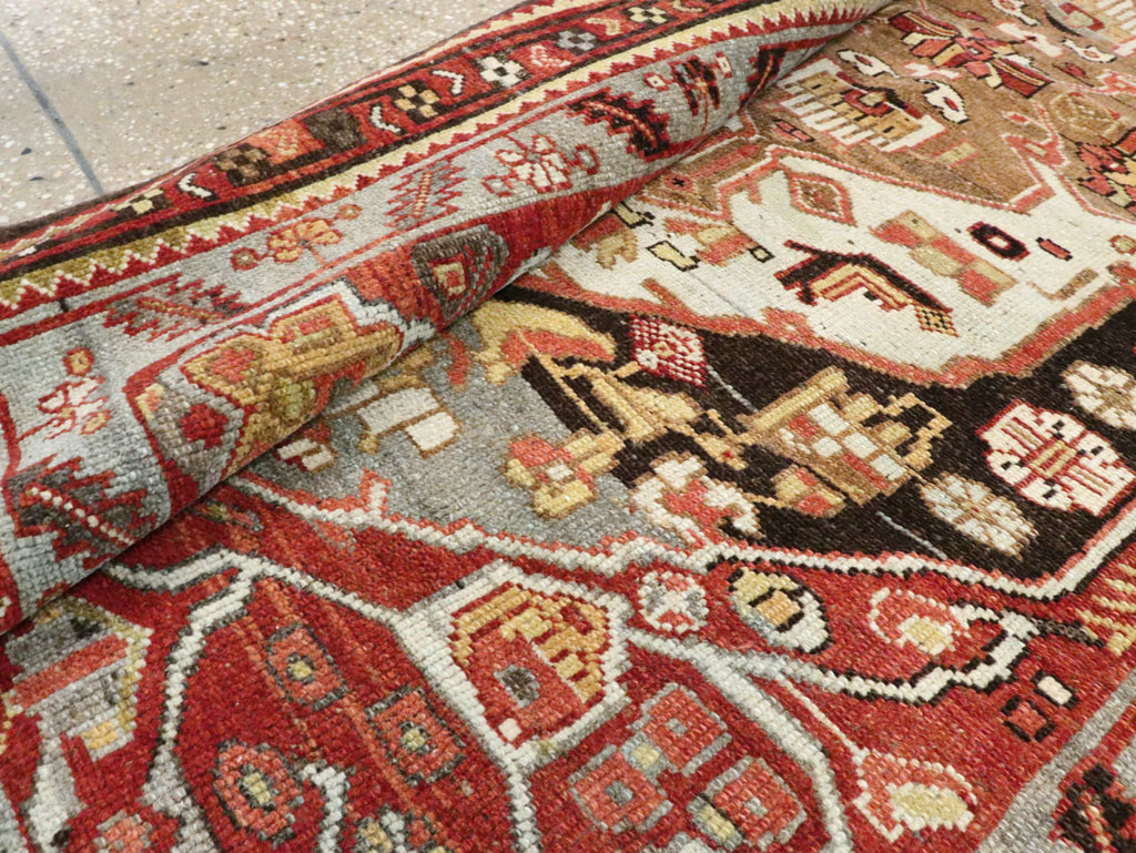 Antique Persian Malayer Runner, No.28805 - Gsblank