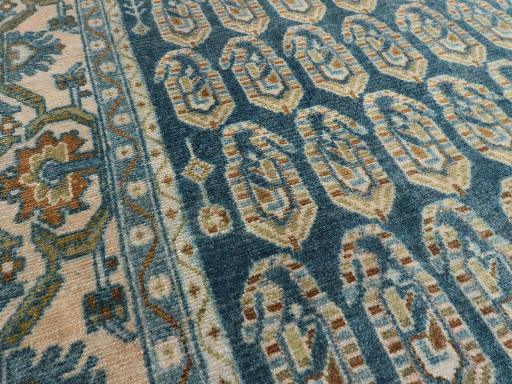 Vintage Persian Malayer Accent Rug, No.28808 - Gsblank