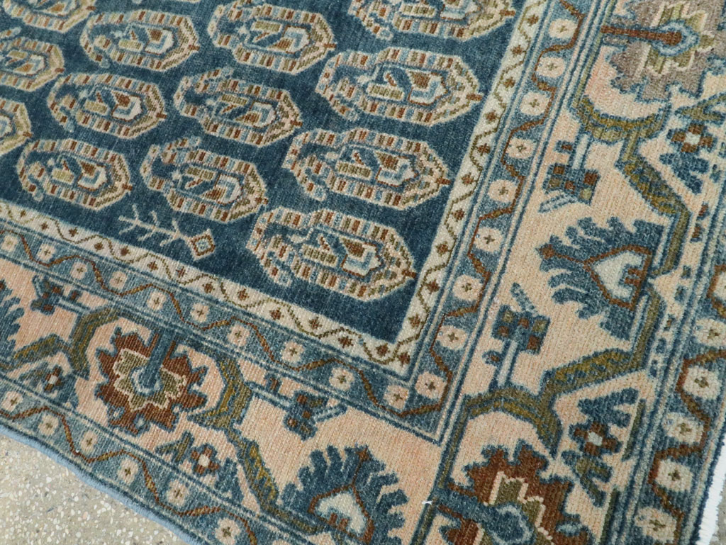 Vintage Persian Malayer Accent Rug, No.28808 - Gsblank