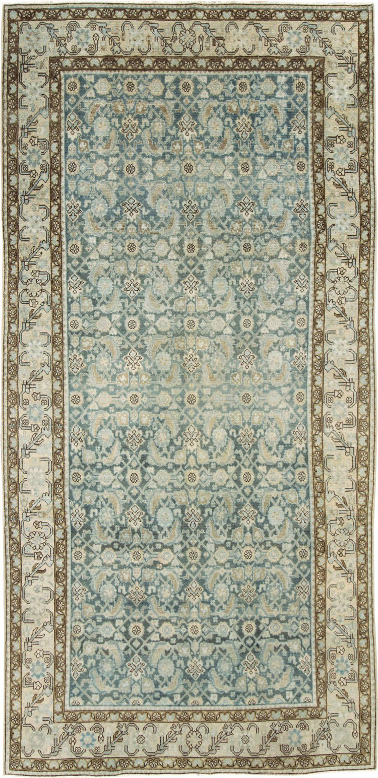Vintage Persian Malayer Gallery Carpet, No.28809 - Gsblank