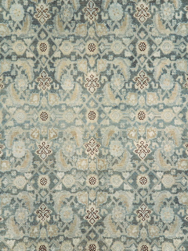 Vintage Persian Malayer Gallery Carpet, No.28809 - Gsblank