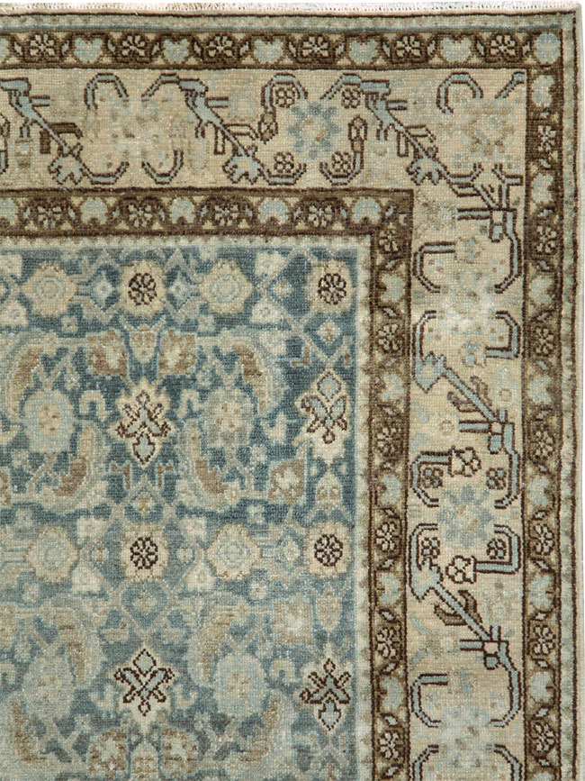 Vintage Persian Malayer Gallery Carpet, No.28809 - Gsblank