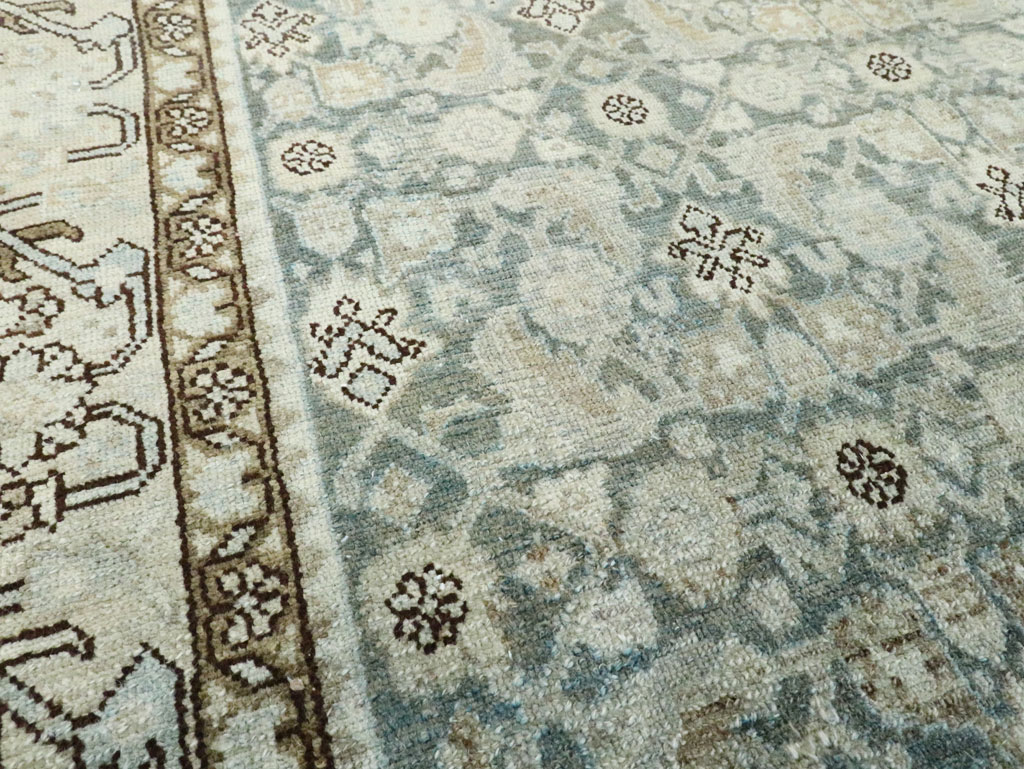 Vintage Persian Malayer Gallery Carpet, No.28809 - Gsblank