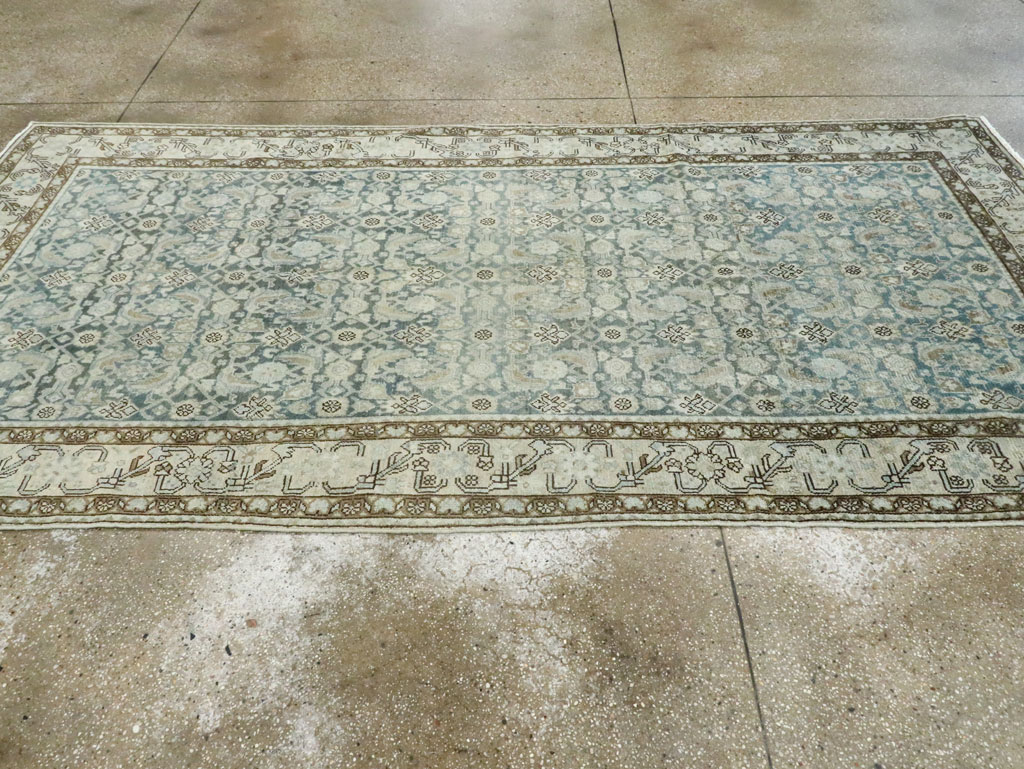 Vintage Persian Malayer Gallery Carpet, No.28809 - Gsblank