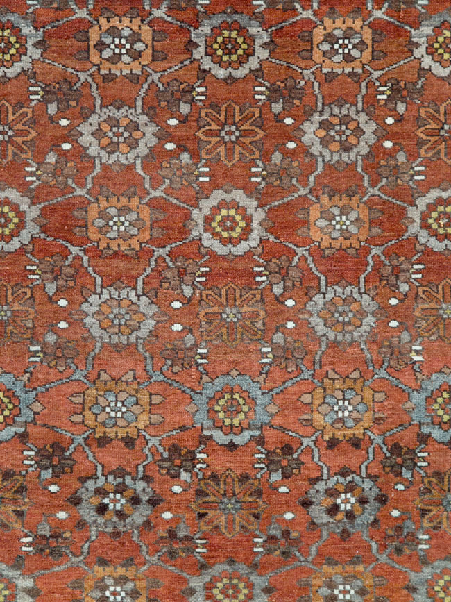 Vintage Persian Malayer Gallery Rug, No.28811 - Gsblank
