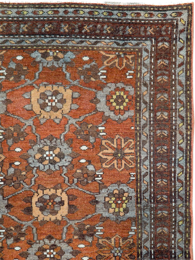 Vintage Persian Malayer Gallery Rug, No.28811 - Gsblank