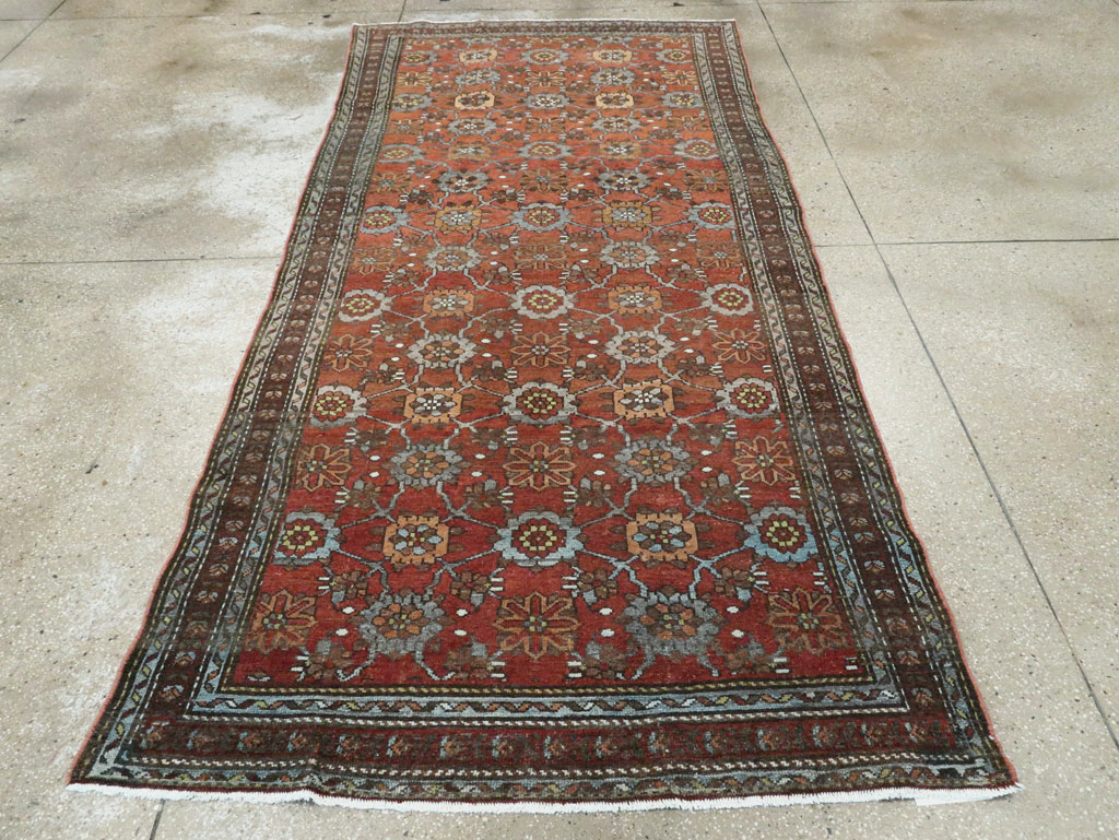Vintage Persian Malayer Gallery Rug, No.28811 - Gsblank