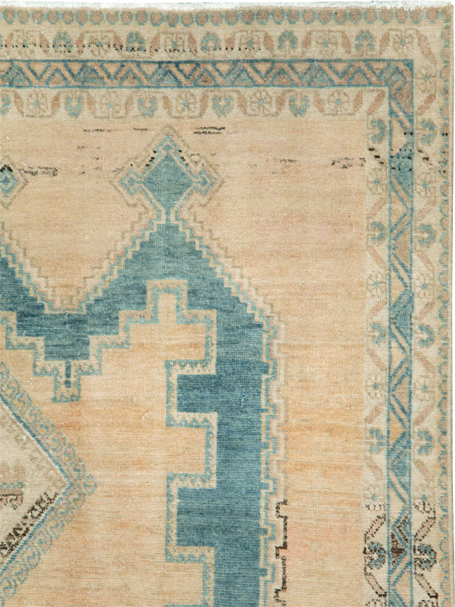 Vintage Persian Afshar Accent Rug, No.28812 - Gsblank