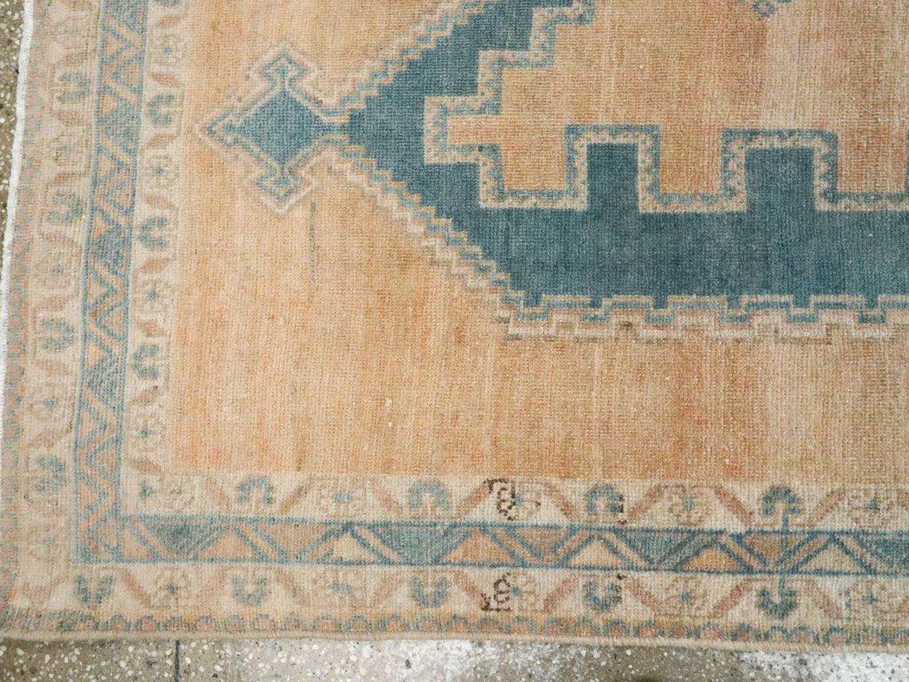 Vintage Persian Afshar Accent Rug, No.28812 - Gsblank