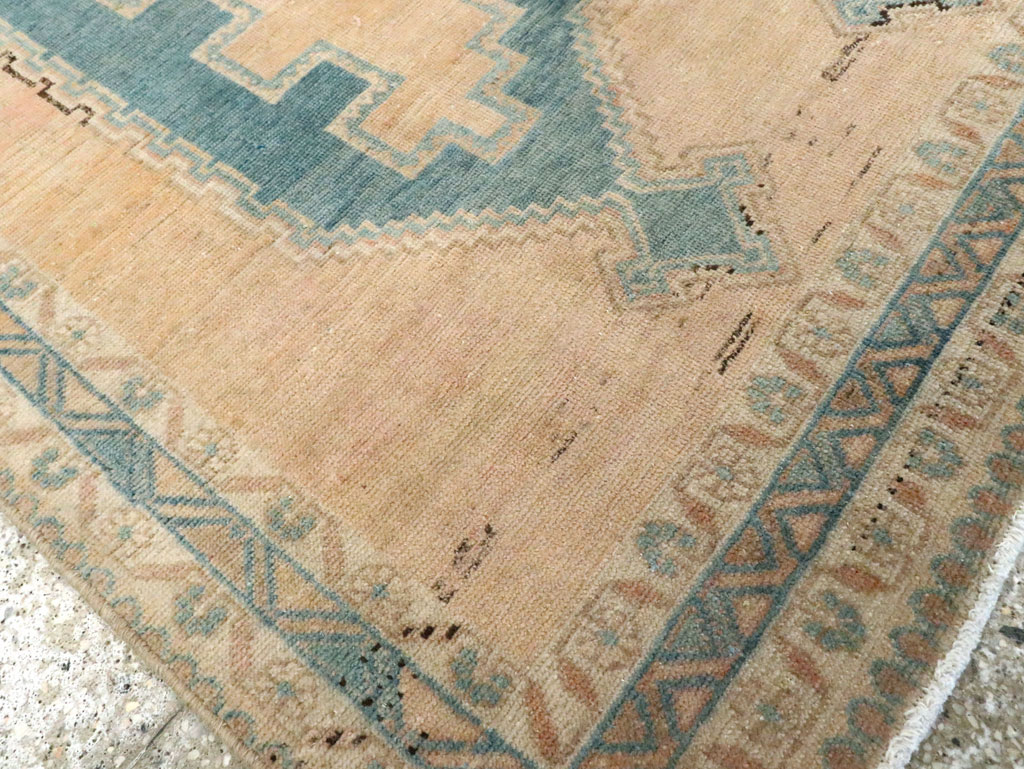 Vintage Persian Afshar Accent Rug, No.28812 - Gsblank