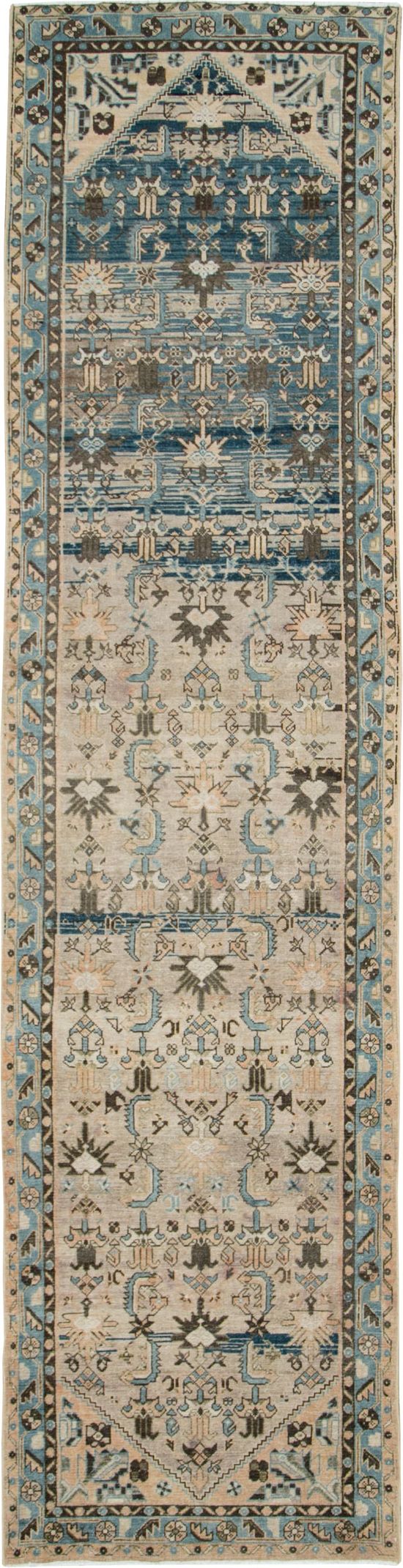Vintage Persian Malayer Runner, No.28814 - Gsblank