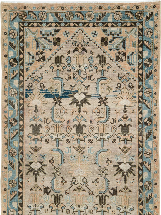 Vintage Persian Malayer Runner, No.28814 - Gsblank