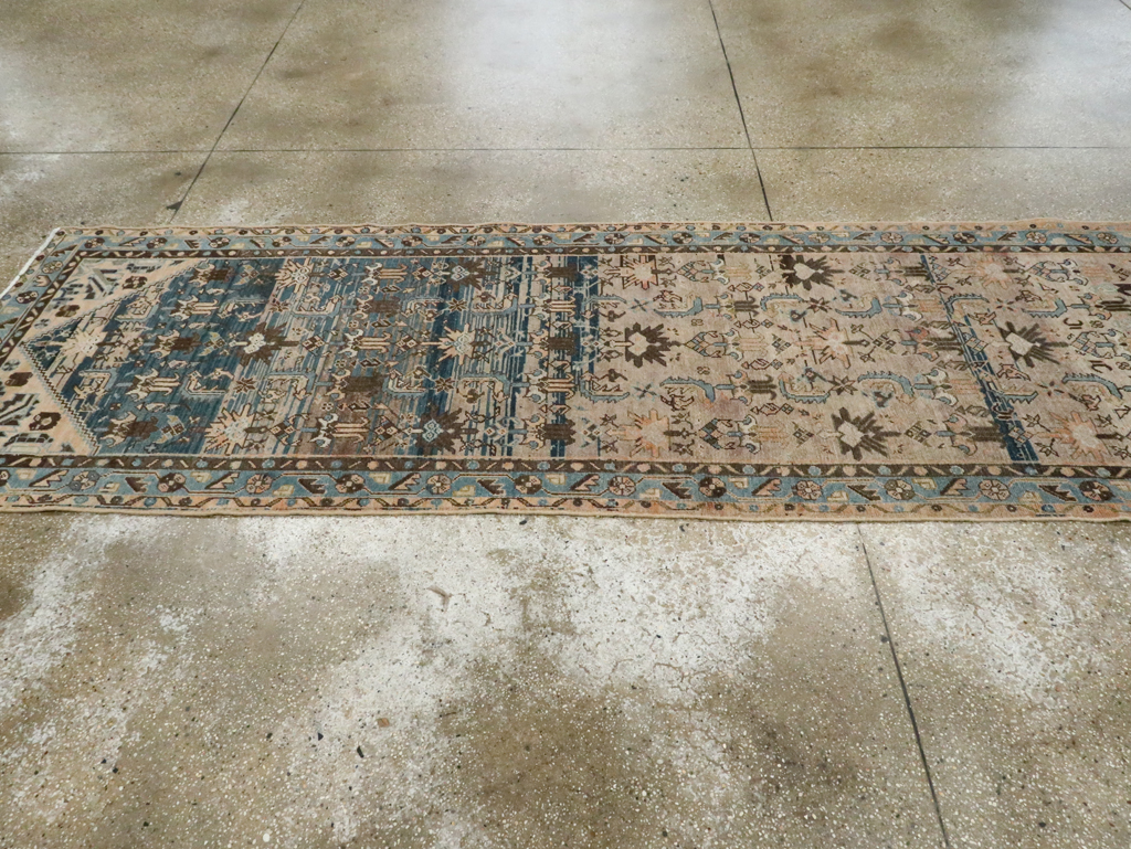 Vintage Persian Malayer Runner, No.28814 - Gsblank