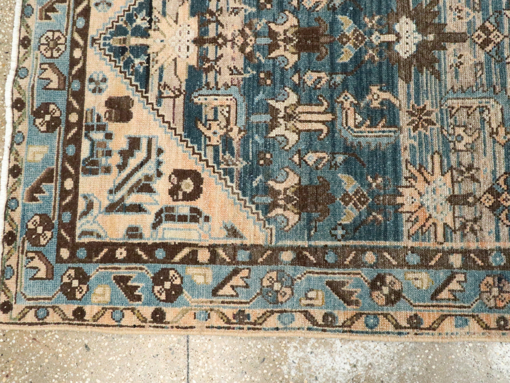 Vintage Persian Malayer Runner, No.28814 - Gsblank