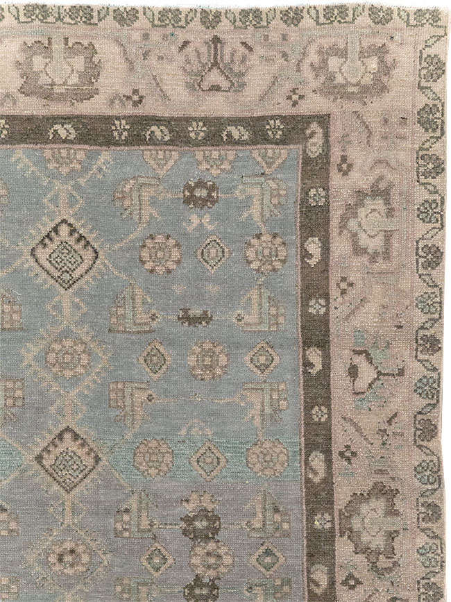 Vintage Persian Malayer Gallery Rug, No.28815 - Gsblank