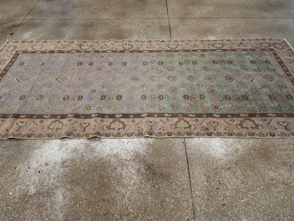 Vintage Persian Malayer Gallery Rug, No.28815 - Gsblank