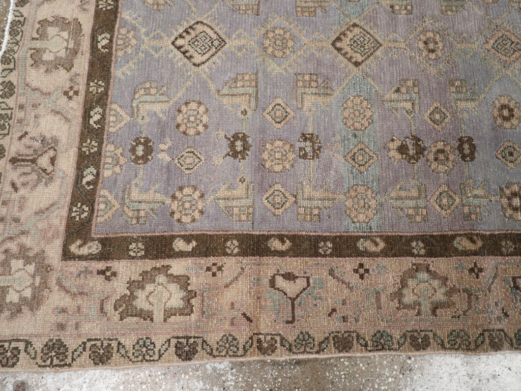 Vintage Persian Malayer Gallery Rug, No.28815 - Gsblank
