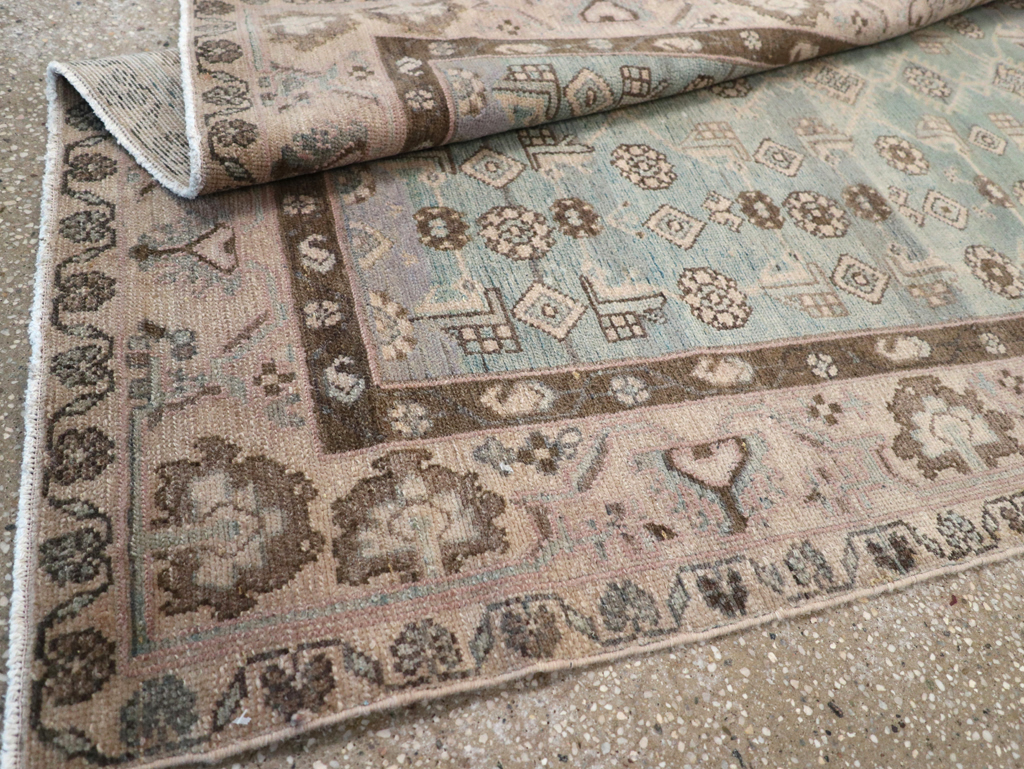 Vintage Persian Malayer Gallery Rug, No.28815 - Gsblank