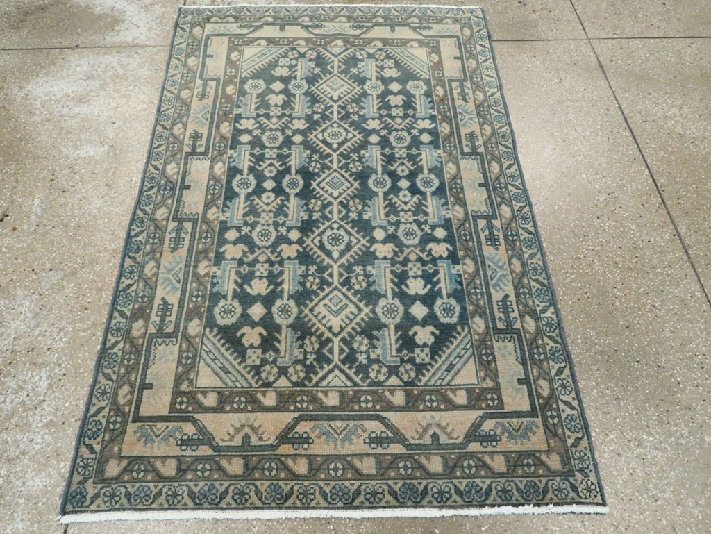 Vintage Persian Malayer Rug, No.28820 - Gsblank