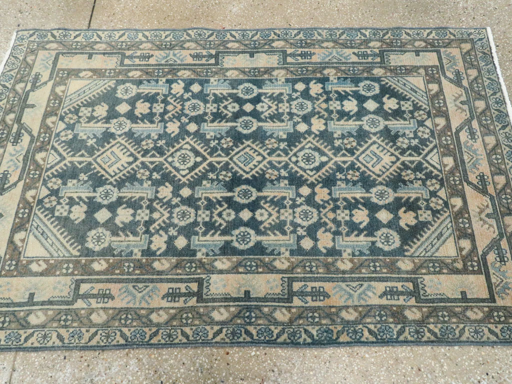 Vintage Persian Malayer Rug, No.28820 - Gsblank