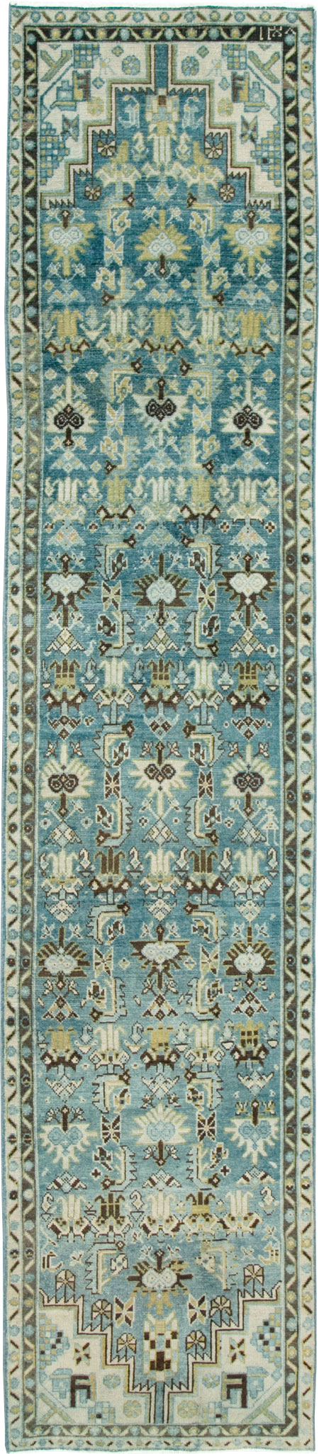 Antique Persian Malayer  Runner, No.28821 - Gsblank