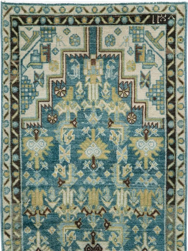 Antique Persian Malayer  Runner, No.28821 - Gsblank