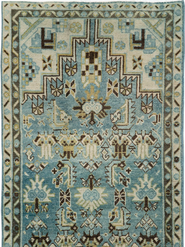 Antique Persian Malayer  Runner, No.28821 - Gsblank