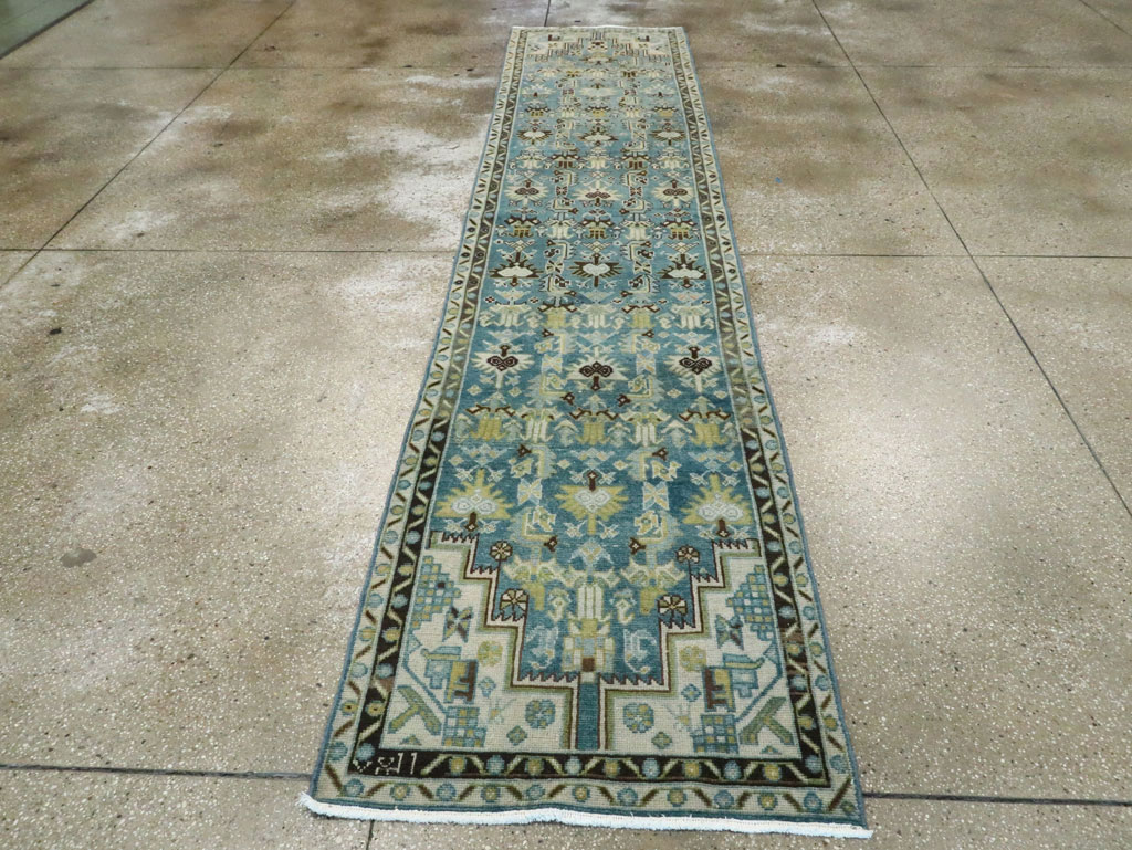 Antique Persian Malayer  Runner, No.28821 - Gsblank