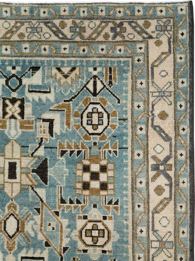 Vintage Persian Malayer Runner (Pair: 1 of 2), No.28825 - Gsblank
