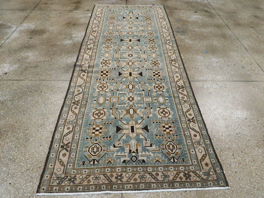 Vintage Persian Malayer Runner (Pair: 1 of 2), No.28825 - Gsblank