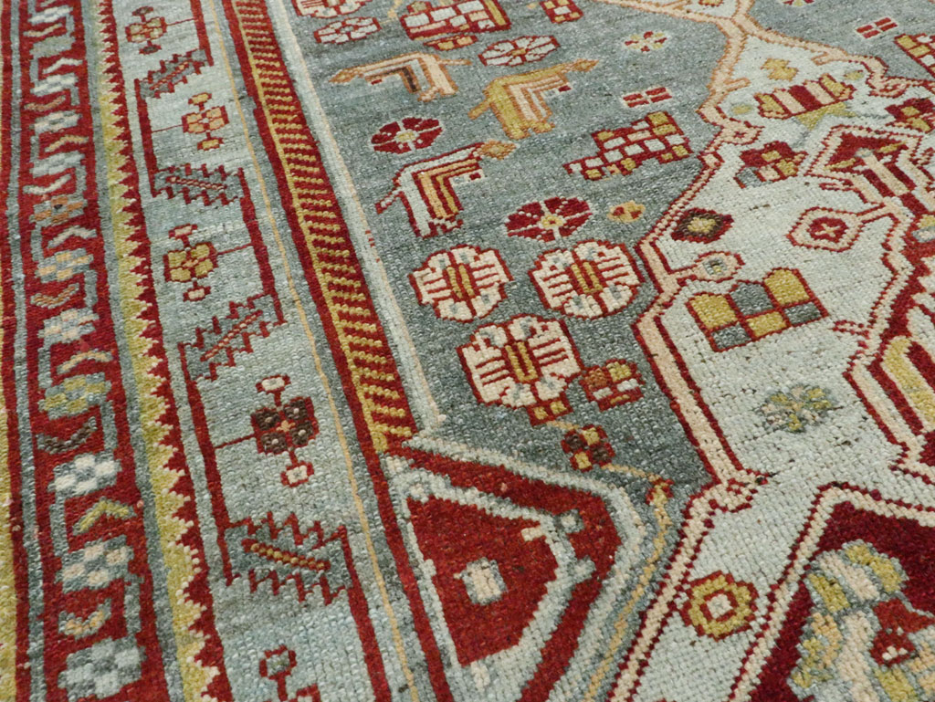 Vintage Persian Malayer Runner, No.28827 - Gsblank
