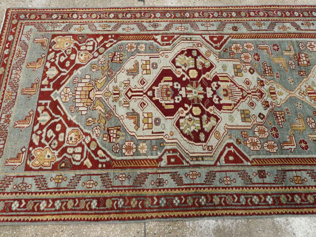 Vintage Persian Malayer Runner, No.28827 - Gsblank