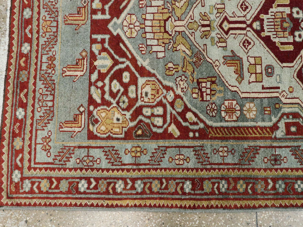 Vintage Persian Malayer Runner, No.28827 - Gsblank