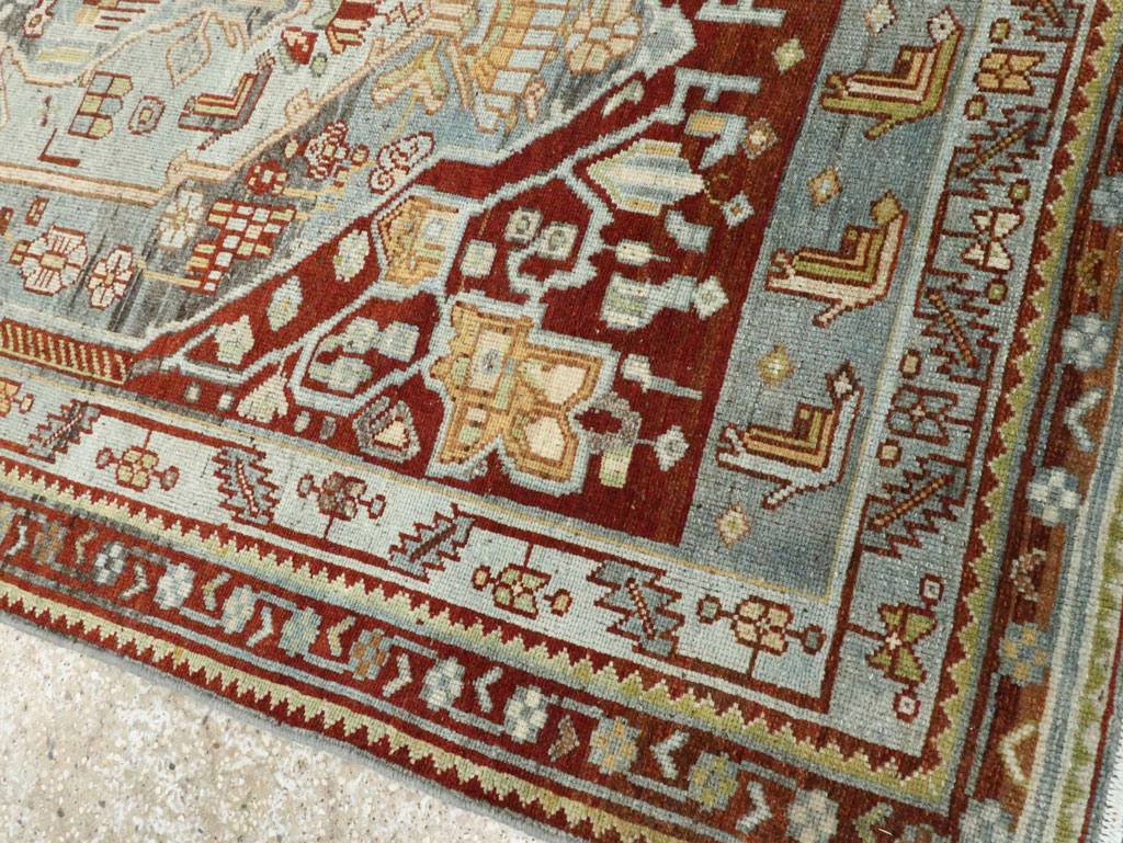 Vintage Persian Malayer Runner, No.28827 - Gsblank