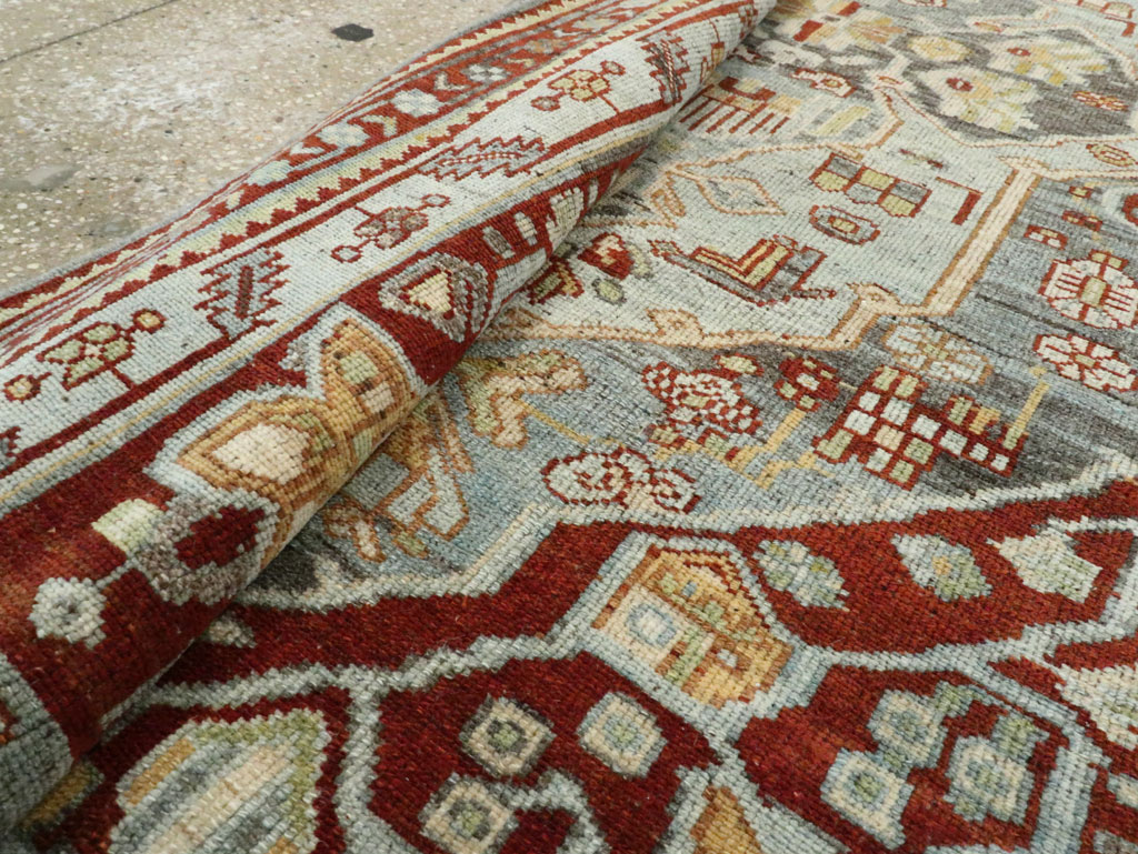 Vintage Persian Malayer Runner, No.28827 - Gsblank
