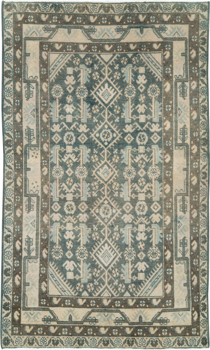 Vintage Persian Malayer Rug, No.28828 - Gsblank